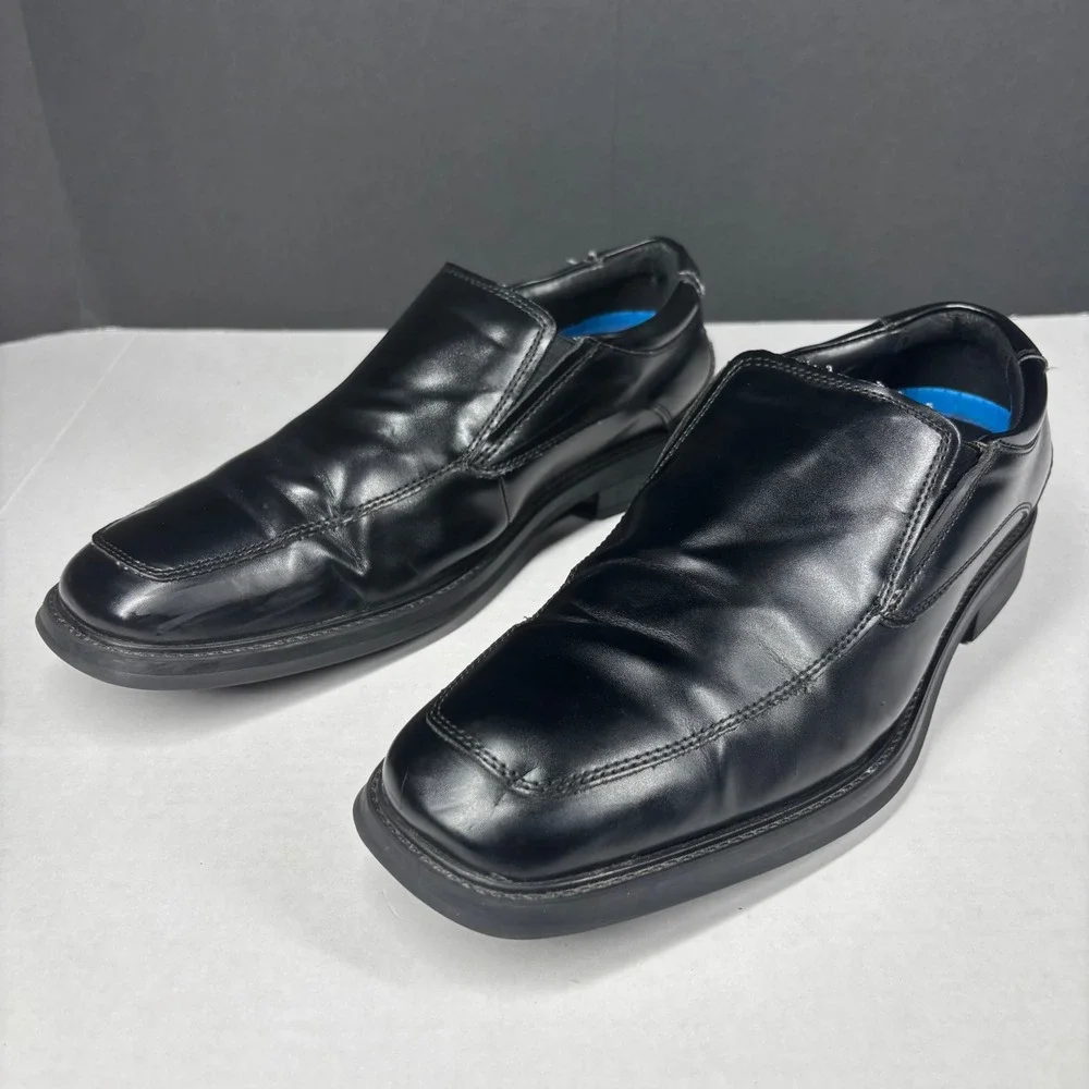 Dockers Lawton Mens Black Slip On Dress Shoes Slip Resistant Loafers 9M 90-36974
